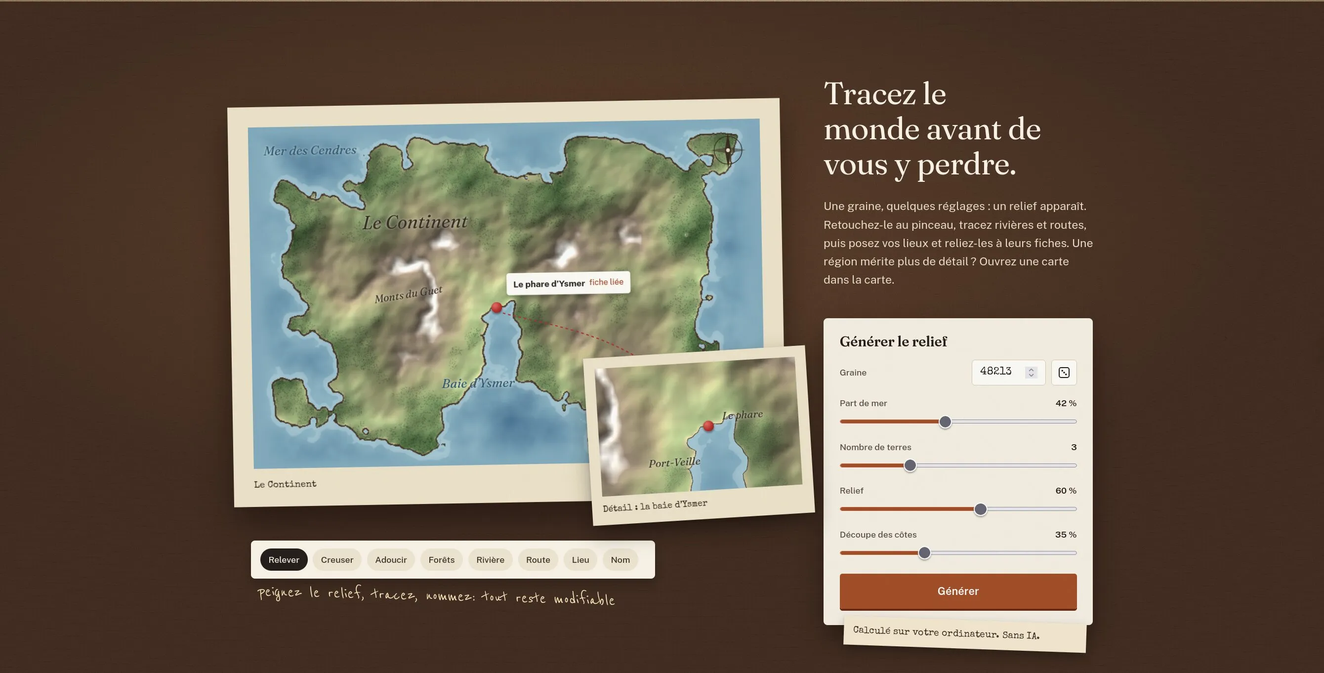 Le générateur de cartes pour donner vie à votre monde